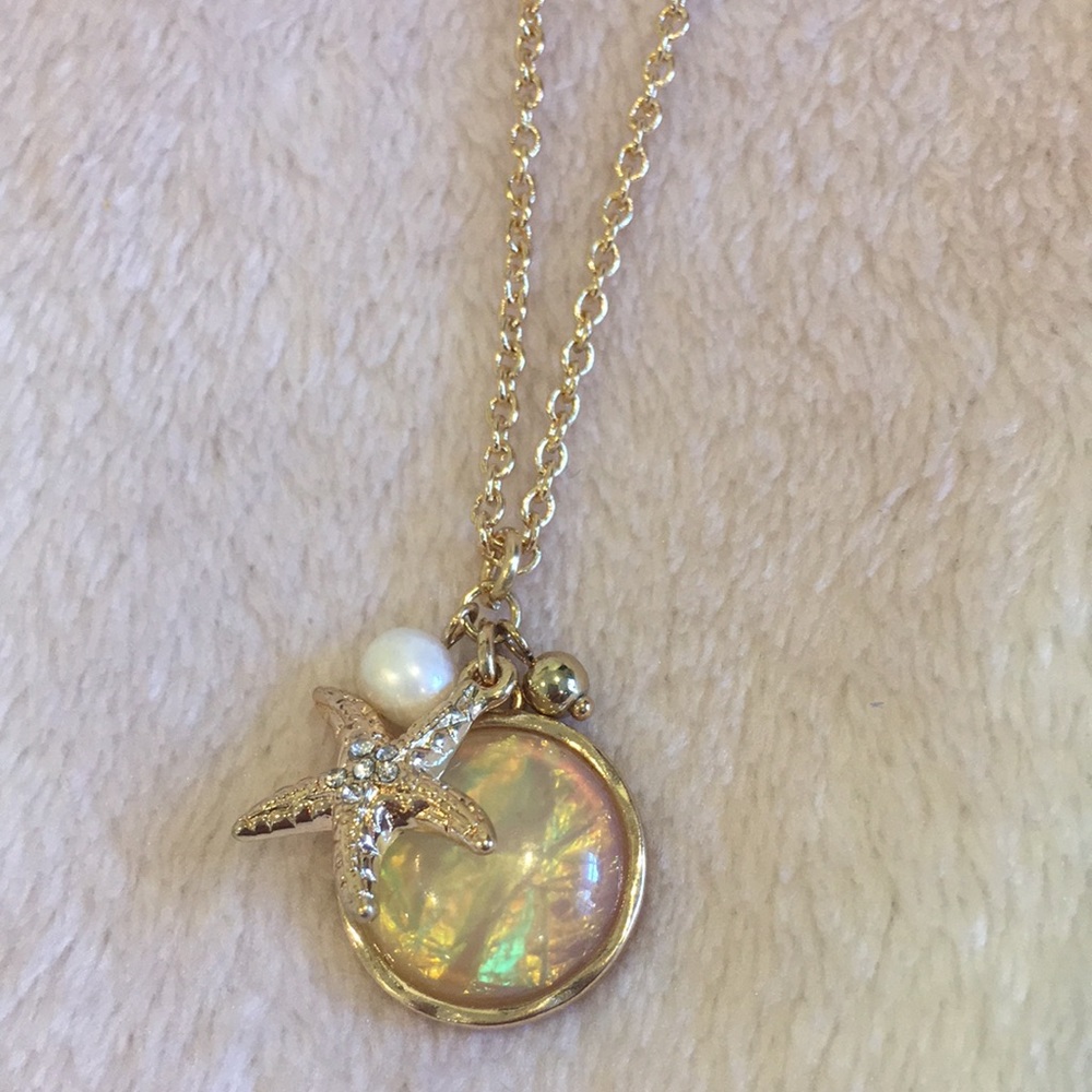Seascape Fashion Necklace NWOT 18-20” adjustable
